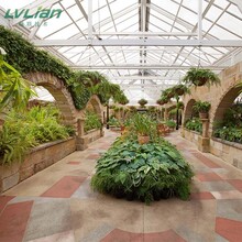 河南綠聯溫室生態餐廳設計與建造圖片