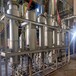 供应二手蒸发器，2吨316不锈钢双效强制循环蒸发器，运行平稳