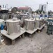 回收二手平板離心機，1500型不銹鋼刮刀下卸料離心機價格