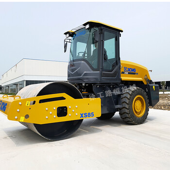 徐工XS85單鋼輪壓路機8噸小型壓路機駕駛室壓路機