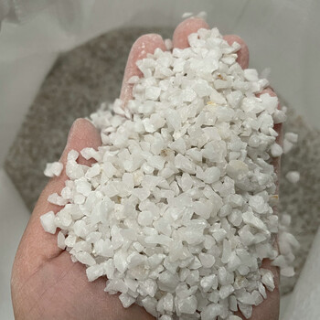 汕頭V型濾池使用石英砂規(guī)格1-2/2-4/4-8mm白色精制砂濾料