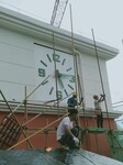 南京學(xué)校大門戶外表，防水靜音全銅蝸輪機(jī)芯