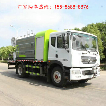 程力威牌抑塵車環(huán)衛(wèi)霧炮車射程150米
