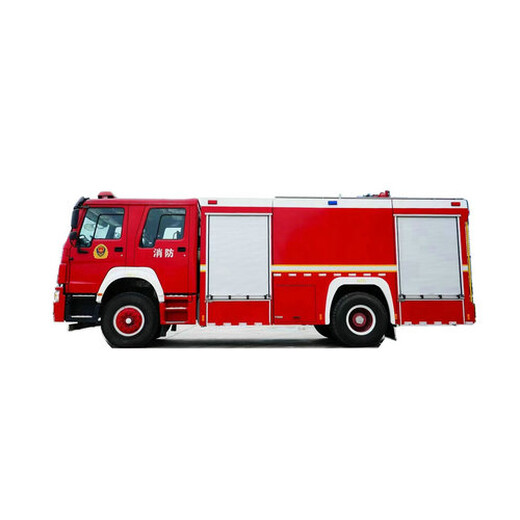 大型消防车与中型消防车