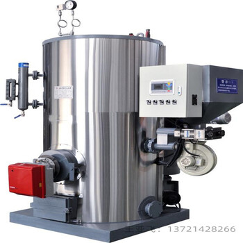 豆腐生产豆浆蒸煮燃气蒸汽发生器0.3吨立式蒸汽发生器