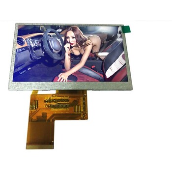 弘電車載工控可視釣魚器顯示屏奇美4.3寸480x272高亮顯示屏