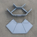 高分子内衬钢板复合型桥架内衬铝板单壁双壁种类