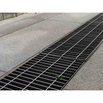 热镀锌插接钢格板踏步格栅板平台钢格栅工业排水沟盖板可定制