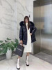 杭州设计师品牌欧蒂娜羽绒服休闲简约冬季外套折扣女装拿货链接