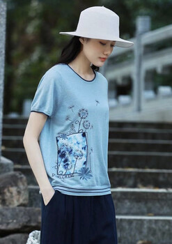 亞麻天絲小衫品牌折扣女裝休閑女裝庫存服裝供應(yīng)