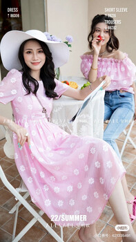 杭州潮牌時(shí)尚女裝艾利歐品牌撤柜女裝夏季女裝尾貨供應(yīng)