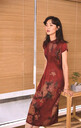 香云紗連衣裙品牌庫存服裝桑蠶絲系列女裝進(jìn)貨渠道