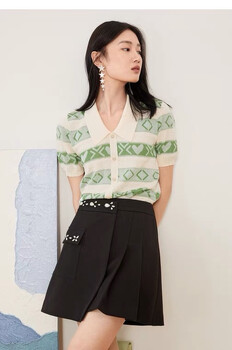 夏季天絲上衣針織短袖衫品牌折扣女裝庫存服裝供應(yīng)