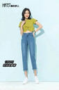 韓氏伊人夏裝女式休閑褲品牌庫存服裝女褲尾貨