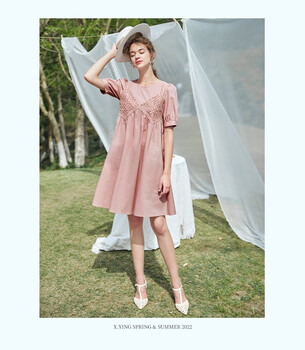 漢派女裝尾貨中大淑女裝連衣裙品牌折扣女裝供應(yīng)