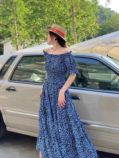 武漢品牌折扣女裝悅海夏裝尾貨大碼女裝連衣裙走份