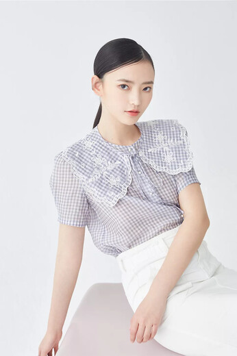 杭州大碼女裝尾貨秋水伊人23夏款實體直播女裝供應鏈尾貨批發