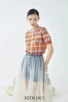 三彩夏裝品牌撤柜女裝庫存服裝廣州折扣女裝市場