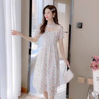 通勤時尚女裝品牌女裝尾貨中淑連衣裙庫存服裝供應