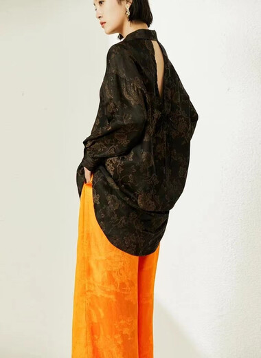 香云紗連衣裙品牌庫(kù)存服裝國(guó)風(fēng)女裝尾貨供應(yīng)