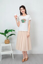 廣州女裝尾貨市場女式上衣短袖T恤品牌庫存服裝