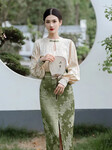 深圳原创设计品牌莫利凯利国风上衣新中式改良旗袍古典女装货源