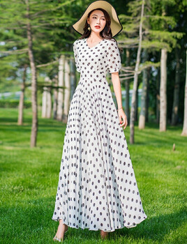 中少淑夏裝連衣裙品牌折扣女裝庫(kù)存服裝拿貨