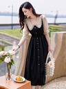 婭格夏裝品牌庫存服裝折扣女裝中大淑時(shí)尚女裝