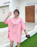 潮牌大碼女裝休閑女裝尾貨圓領T恤庫存服裝供應