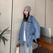 廣州折扣女裝拿貨秋季女式上衣牛仔外套品牌庫存服裝