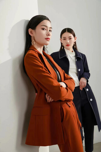 上海品牌撤柜女裝曼保睞秋裝商務風時尚女裝拿貨