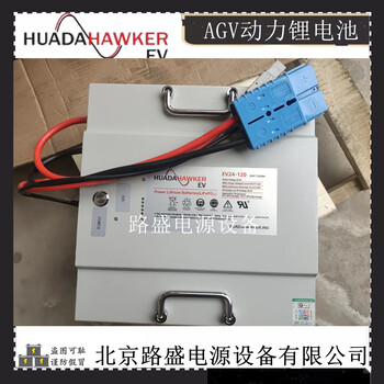 HUADAHAWKER霍克EV24-80锂电池AGV小车动力用24V-80AH动力电池