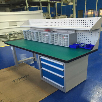 天津防靜電工作臺鉗工臺鉗工工作臺重型車間操作臺