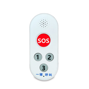 一键4G对讲按钮老人呼叫器SOS电话联网紧急呼救报警按钮