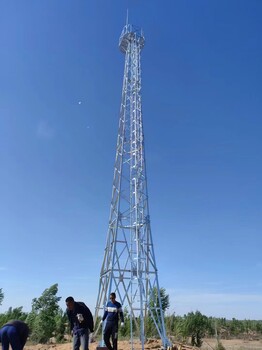 5g信号铁塔5g天线塔5G通讯塔通信塔5G信号塔单管塔一体化铁塔