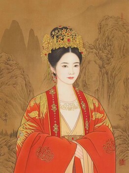 崔景哲中國紅人物畫(huà)