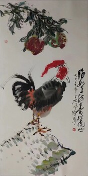 當(dāng)代“雞王”——劉墨禪花鳥國畫鑒賞收藏
