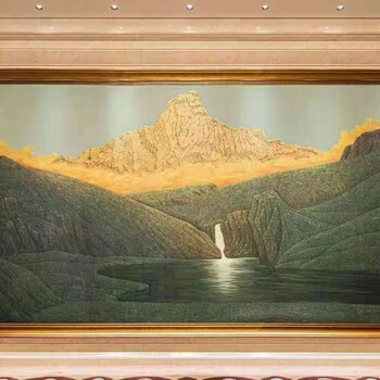蘇繡大師姚建萍巨作新輝煌整張作品滿工滿繡，輝煌燦爛