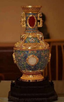 王樹文《復(fù)興五福瓶》北京故宮文化服務(wù)中心