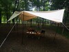 vivaroad户外家具露营装备实木可拆卸折叠桌蛋卷桌野营自驾游