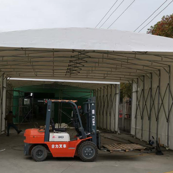 长沙推拉雨棚移动雨棚户外工地棚大型仓库蓬厂家