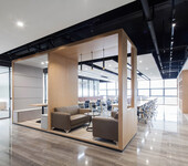 850平实业投资公司办公室装修设计施工一站式环保公装