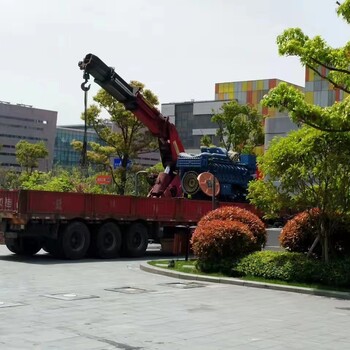 長寧紅寶石路吊車出租大型設備吊裝宋園路7噸10噸叉車出租