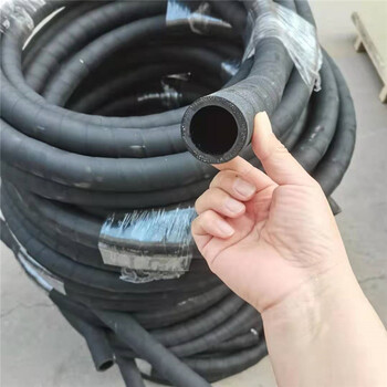 通風(fēng)除塵橡膠管鋼絲骨架增強膠管大口徑低壓輸送膠管