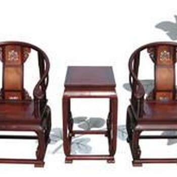 济宁王义红木家具缅甸花梨圈椅制作精良，红木家具