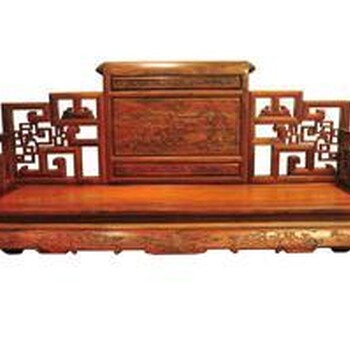 明式罗汉床老挝大红酸枝罗汉床，济宁王义红木家具