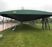河南籃球場移動伸縮雨蓬工廠過道倉庫推拉棚物流貨運站活動雨篷
