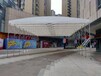 南通電動(dòng)推拉棚廠房伸縮遮雨篷倉庫懸空物流頂棚室外籃球場遮陽棚