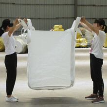 汕头吨包四吊托底大口布吨袋集装袋耐磨吨包袋生产长期供应