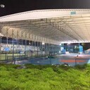 大型推拉雨棚物流倉庫移動(dòng)蓬戶外防疫救災(zāi)伸縮篷夜市大排檔折疊蓬